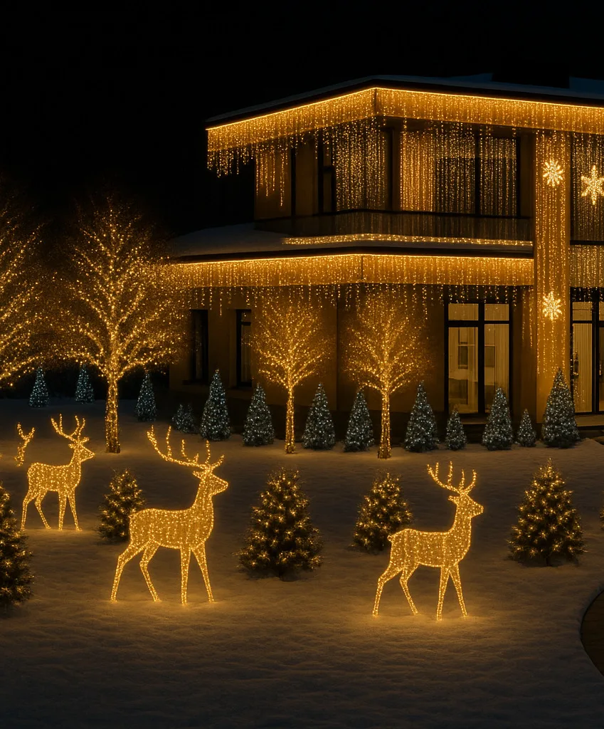 Decor iluminare exterior